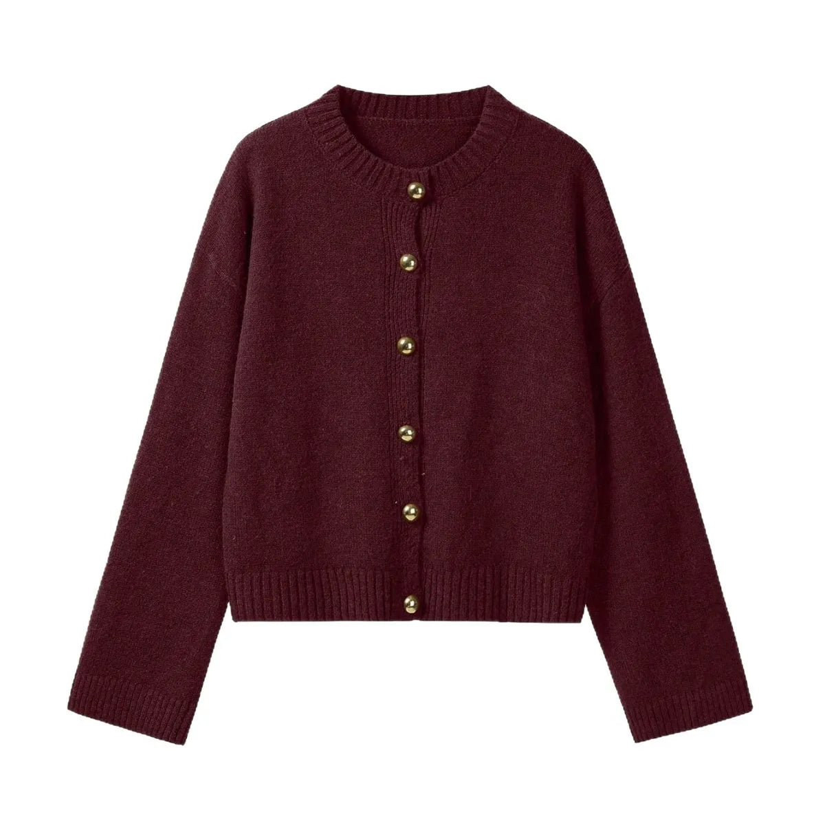 Women's Knit Autumn Cardigan Sweater | Loose Casual Chic