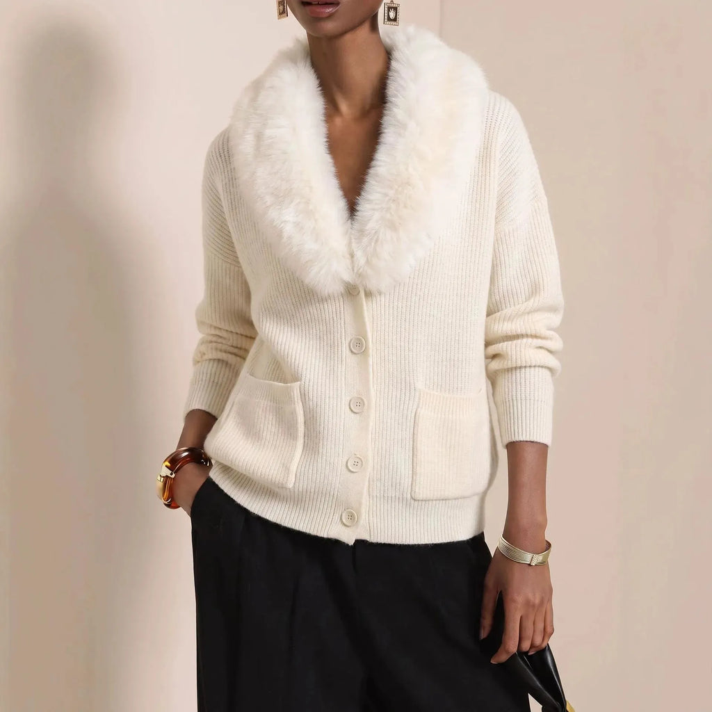 Women's Knit Winter Cardigan | Cozy Loose Casual Sweater