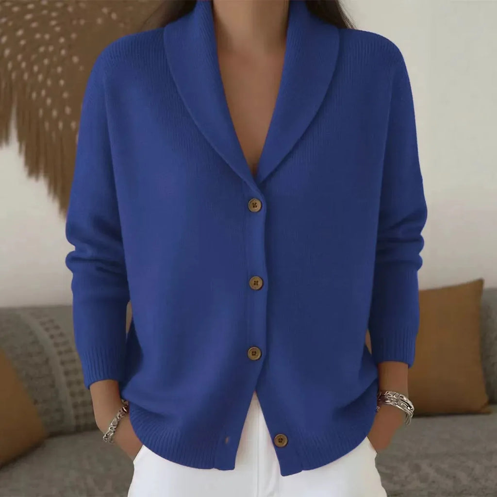 Women's Soft Knit Cardigan Sweater | Casual Long Sleeve Button-Up Top