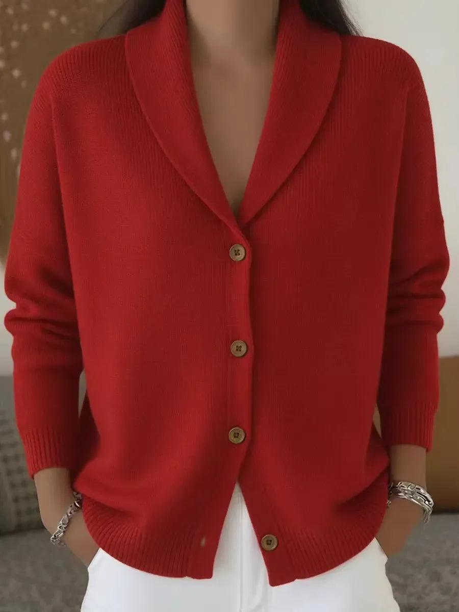 Women's Soft Knit Cardigan Sweater | Casual Long Sleeve Button-Up Top