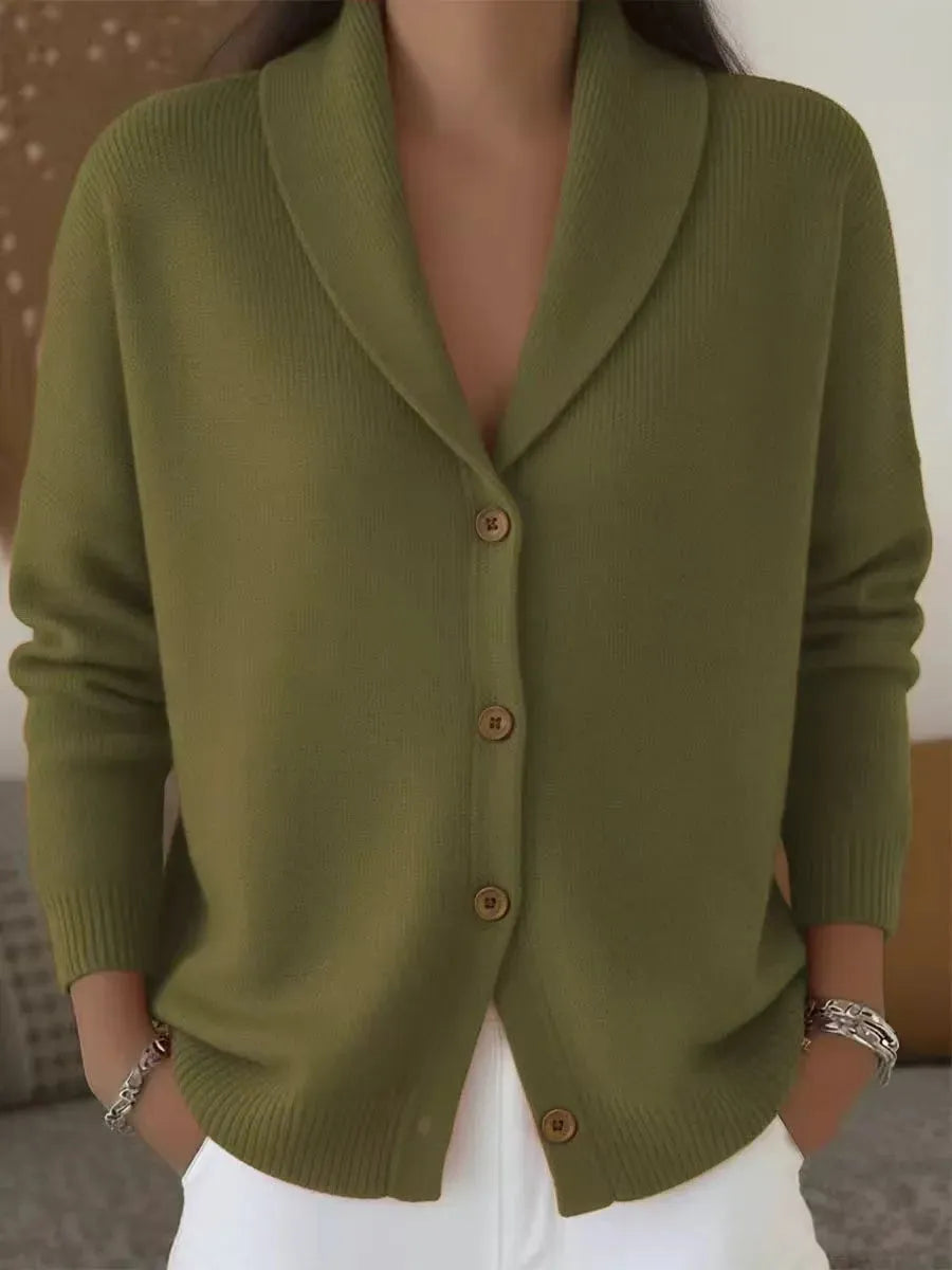 Women's Soft Knit Cardigan Sweater | Casual Long Sleeve Button-Up Top